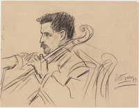 KT 1336
<br/>
Cellist
<br/>
<em>Toorop, Jan (1858-1928)</em>